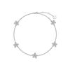 Juego de Joyería con Pulsera de Flor de Diamante Lujo Ligero Anillo de Alta Gama Diseño Nicho Pulsera Pendientes Elegantes Combinan con Todo