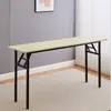Mesa plegable para el hogar, Escritorio rectangular para estudiar, Mesa de entrenamiento, Mesa para puesto exterior, Mesa de conferencias, Mesa larga, Mesa de comedor simple