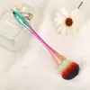 Brocha de Maquillaje Cintura Pequeña, Brocha para Rubor, Cerdas Suaves, Maquillaje que No Come Polvo, Brocha Grande para Polvo Suelto, Cepillo para Polvo de Uñas, Brocha para Corrector