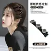 Pinza para flequillo lateral de verano 2023 nuevo artefacto para arreglar el flequillo trenzado pinza para el pelo pinza para el pelo tocado para mujer