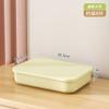 Caja de almacenamiento de escritorio, artículos diversos, bocadillos, juguetes, hogar, sala de estar, cesta rectangular para organizar, cesta de plástico, caja de almacenamiento