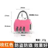 Cadeado de Senha Transfronteiriço Modelo Mini Pequeno para Uso Doméstico, Armário, Mala, Dormitório, Academia, Capacete, Cesta de Bicicleta, Cadeado de Mochila