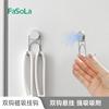 Gancho Adhesivo Magnético Fasola Montado en Pared Puerta Lateral de Refrigerador Gancho para Llaves Almacenamiento Gancho Doble Creativo Trasero de Puerta Gancho Magnético