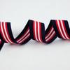 Peixe de seda algodão inter-cor listrado cor webbing sapatos sacos de roupas moda fita pendurado cinto fabricantes local para uso