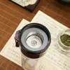 Nueva Taza de Té con Separación de Té y Agua, Múltiples Capacidades, Desmontable, con Correa de Transporte Portátil, Taza de Vidrio Yatai de Doble Pared Aislada