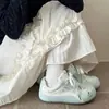 Zapatillas de Entrenamiento Alemanas para Mujer 2026 Nuevas Primavera y Otoño Retro Casuales Deportivas que Aumentan la Altura Versátiles Blancas para Mujer