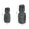 Accesorios para acuarios, decoraciones para reptiles, estatuas de piedra de la Isla de Pascua, manualidades de paisajismo de resina, figuras romanas antiguas