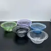 Cristal con Patrón de Nube de Tinta de Moda Bol Profundo de Alto Valor para Uso Doméstico Bol para Ensalada Bol para Frutas y Postres Bol para Salsas al por Mayor