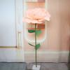 Pólo de flor de 2cm terno de flor de simulação mão-held tiro de rua grande simulação rosa PE adereços para fotos de casamento atacado