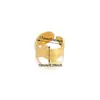 Anillos Serie Perla Imitación Nuevo Acero Inoxidable Europeo y Americano Anillos Cruzados de Nicho para Mujer Joyería de Mano de Acero de Titanio Lujo Ligero Venta al por Mayor