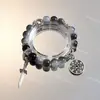 Nueva Pulsera de Cuentas Esmeriladas Populares de Xiaohongshu de Estilo Chino de Moda con Diseño de Mariposa Joyería Hecha a Mano al por Mayor para Transmisión en Vivo
