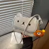Bolsa Quadrada Pequena Casual de Design de Nicho com Textura Simples, Bolsa Feminina de Estilo Novo para o Verão de 2026, Bolsa de Ombro e Transversal Única