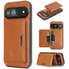 Aplicable a Google Pixel 11ProXL Funda Magnética Dos en Uno para Teléfono 10/9A Portatarjetas Carga Inalámbrica Cubierta de Cuero