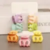 Mini clipe infantil bonito dos desenhos animados princesa hairpin menina quebrado grampo de cabelo doce cor acessórios para o cabelo do bebê