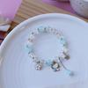 Yiwu Atacado de Pulseira de Pérola Cerâmica de Pequenos Produtos Joia de Mão com Contas de Cristal Pulseira para Casal Estudantes Crianças Joia Feminina