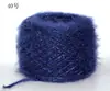 Hilo Brillante de Seda Lana Mohair, Hilo Dorado y Plateado, Hilo para Tejer Bufandas, Hilo de Mohair Brillante Tejido a Mano