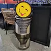 Cesta para Grelha de Churrascaria Estilo Coreano, Bandeja para Grelha, Grade para Grelha, Carrinho para Colocar Bandejas, Balde de Armazenamento, Carrinho de Coleta de Camada Dupla, Balde de Armazenamento de Aço Inoxidável