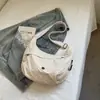 Shuai Mi Home Bolso Cruzado Simple para Mujer Gran Capacidad Color Sólido Bolso Dumpling Ligero para Viajes de Negocios Estudiante Clase Bolso de Hombro