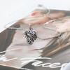 Yanni nueva love de cruce cristal tortuga spray corazón de océano collar de mujer moda temperamento colgante
