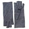 Amazon Guantes de Algodón de Medio Dedo de Presión Protección Articular Fitness Entrenamiento Deportes al Aire Libre Ciclismo Gris Cáñamo Al por Mayor