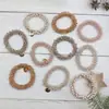 Goma para el pelo de perlas estilo Ins, Cuerda para el pelo de cristal con cuentas simple y elegante, Banda elástica versátil para coleta, Accesorio para el pelo coreano