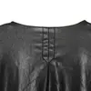 Novedades Verano 2026 Moda Callejera Femenina Europea y Americana Chaqueta Globito de Piel Sintética W103 90660