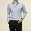 Nueva camisa de manga larga para hombre de otoño, top casual de negocios, camisa blanca, camisa de algodón puro para ir al trabajo, venta al por mayor de ropa para hombre