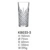 Vaso de whisky nuevo engrosado Vaso Diamante bar KTV hogar vaso de cerveza vaso de vino extranjero vaso creativo con patrón vertical
