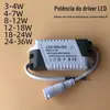 Fornecimento Transfronteiriço de Fonte de Alimentação Isolada para Driver de LED Downlight Painel de Luz 8-12W Reator 18-24W
