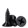 Tornillos Autorroscantes de Acero Inoxidable 304 Cabeza Avellanada Cruzada Gb846 Cabeza Plana Autorroscantes Ka Tornillos para Madera Extendido