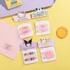 Pegatinas de Uñas Portátiles de Dibujos Animados Kuromi para Niñas Pequeñas, Nuevas Pegatinas de Uñas Cortas Hechas a Mano 2026 para Niñas