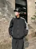 Ropa de Protección Solar de Verano 2026, Parche Fino, Tres Rayas, Cuello Alto Deportivo para Hombre, Cremallera, Manga Larga, Chaqueta Casual