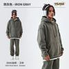 Ropa para Hombre Tilani 2026 Nueva Sudadera con Capucha de Forro Polar Grueso de Color Sólido de 350g para Parejas al por Mayor