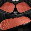 Conjunto de Três Peças de Almofadas para Banco de Carro Feitas de Fibra de Algas Marinhas, Almofada de Assento Moldada em Uma Peça, Adequado para Todas as Estações, Confortável, Respirável e Antiderrapante