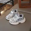 Zapatos Deportivos Nuevos para Niños Primavera y Otoño 2026, Zapatos tipo "Dad Shoes" de Doble Malla para Niños, Zapatos Casuales de Suela Suave para Niñas, Modernos