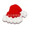Zapatos de navidad zapatos con agujeros de flor accesorios de zapatos diy hebilla de zapato de goma suave pvc zapatos con agujeros flor de zapato hebilla de zapato de muñeco de nieve de navidad