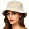 Sombrero de Pescador Pequeño de Pana Lisa para Cubrir la Cara y Mostrar la Cara, para Hombres y Mujeres, Moda Plegada, Sombrero de Equitación, para Primavera y Otoño