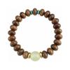 Pulsera de Cuentas Luminosas de Palosanto Estilo Artístico Vintage Pulsera de Cuentas de Ábaco de Palosanto Pulsera Universal para Hombres y Mujeres Juego Cultural