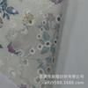 Tela de Punto 9105 Poliéster Completo Estampado Cáñamo Bordado Tela para Vestido Falda Top Camisa Tela para Camisa de Gasa
