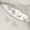 Nuevas Cuentas Mariposa de Agujero Recto Cuentas Corazón de Melocotón Cuentas Carambola ABS de Forma Especial Perlas Imitación Barrocas Accesorios para Joyería de Cuentas DIY