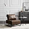 Sofá Cadeira de Ferro Forjado Atacado Estilo Industrial Retrô Luxo Leve Simples Sala de Estar Área de Assento Sofá Designer Único Pequeno Sofá