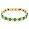Pulsera de Cristal Imitación Ojo de Gato de Colores de Venta Caliente Transfronteriza Europea y Americana para Mujer, Joyería de Mano Versátil, Sencilla, Moderna y Popular Incrustada con Diamantes
