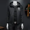 Jaqueta Casual Masculina Nova Outono 2026 Estilo Coreano Slim Fit Moda Jovem Jaqueta Fina Jaqueta Masculina Top