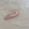 Pinza para el pelo de tela de color dopamina estilo coreano, moderna y versátil para el día a día, pinza para flequillo, pasador, pinza lateral para el pelo