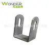 Conector de Abrazadera Fija en Forma de U para Tubo de Acero Abrazadera para Cama de Apartamento Conector de Sujeción de Abrazadera en Forma de U Lámina de Hierro Plegable Colgador de Cama