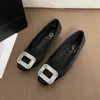 Zapatos planos estilo pequeño Chanel para mujer, zapatos para ir al trabajo, zapatos de tacón de cuña, zapatos planos, estilo nuevo, zapatos de boda, temperamento, primavera y otoño 2026, pedrería