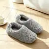 Pantuflas de maternidad para exportación transfronteriza, pantuflas mullidas para interior del hogar para mujer, pantuflas de algodón cálidas para todas las estaciones