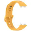 Adecuado para Correa Oficial de Silicona Huawei Band 8/9/10, Correa de Silicona con Cabezal de Metal Huawei Band 9