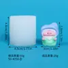 Molde de Silicona para Muñeca de Yeso de Vinilo de Influencer Xiaohongshu de Moda, Molde de Silicona para Velas Aromáticas