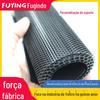 Fita de Velcro Extra Grossa Nº 6, Tapete Adesivo para Pés, Tapete Antirreflexo, Gancho Moldado por Injeção para Fixação de Carro, Base Adesiva Antiderrapante Sem Furos